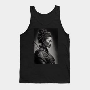 Japanese Female Samurai Tank Top